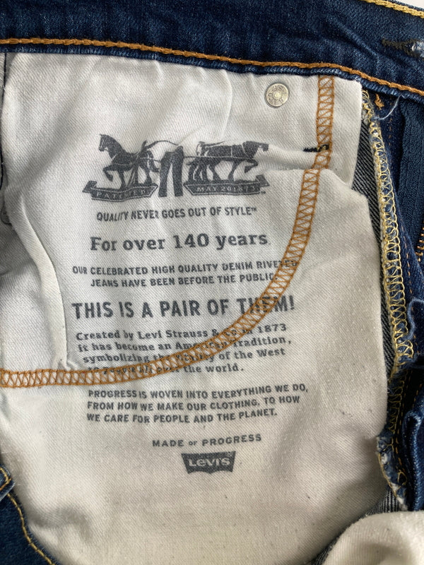 【中古品】【レディース】 LEVI’S リーバイス 510 SKINNY FIT DENIM PANTS PC9-05510-0732 510スキニーフィットデニムパンツ ボトムス 158-260917-YS-11-hon サイズ：W29 L32 カラー：インディゴ 万代Net店