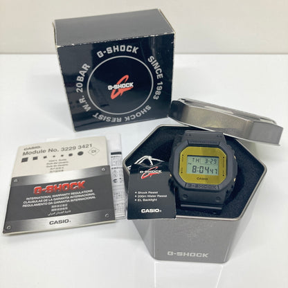 【中古美品】【メンズ】 CASIO カシオ G-SHOCK DIGITAL DW-5600BBMB-1DR ジーショック デジタル クォーツ 腕時計 196-260804-kk-11-hon カラー：ブラック 万代Net店