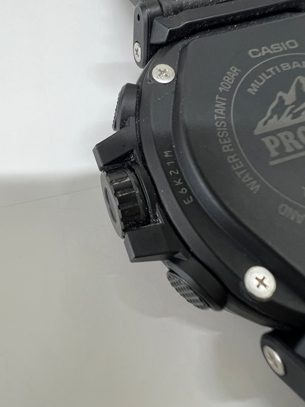 【中古品】【メンズ】 CASIO カシオ PRO TREK CLIMBER LINE PRW-6621Y-1JF TOUGHSOLAR プロトレック クライマーライン タフソーラー 腕時計 197-260727-kk-09-hon カラー：BLACK 万代Net店