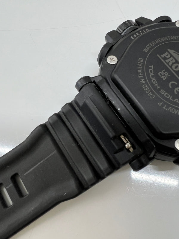 【中古品】【メンズ】 CASIO カシオ PRO TREK CLIMBER LINE PRW-6621Y-1JF TOUGHSOLAR プロトレック クライマーライン タフソーラー 腕時計 197-260727-kk-09-hon カラー：BLACK 万代Net店