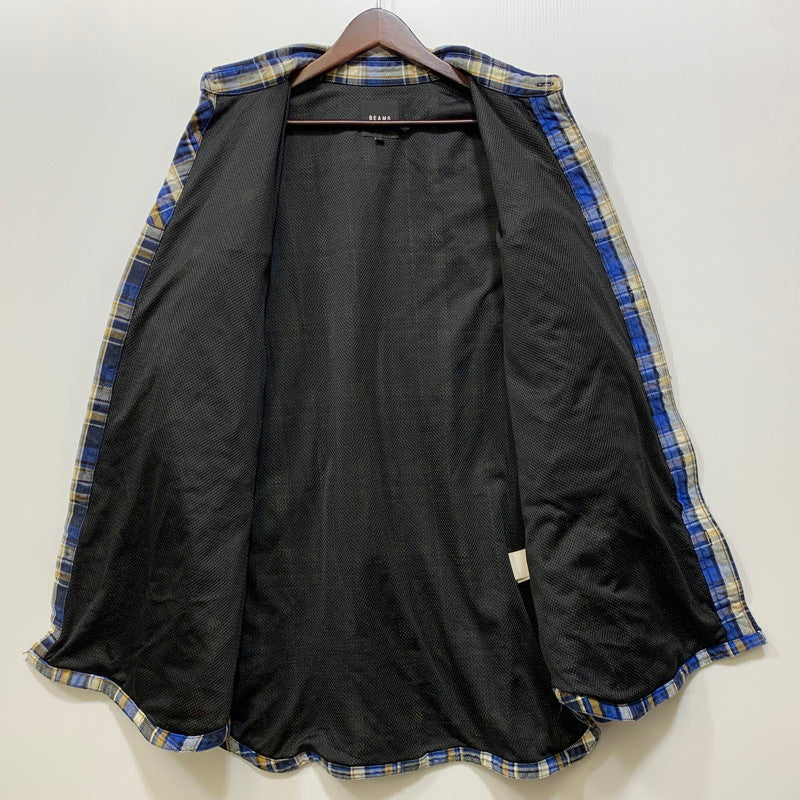 【中古品】【メンズ】 BEAMS ビームス 11-18-0039-147 MOUNTAIN SHIRT JACKET マウンテン シャツ ジャケット アウター 147-260831-kh-07-izu サイズ：L カラー：マルチ 万代Net店