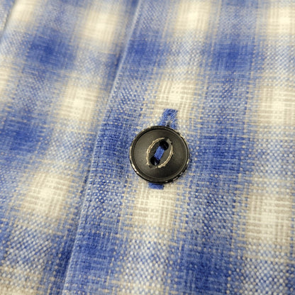 【中古品】【メンズ】 BEDWIN&THE HEARTBREAKERS ベドウィンアンドザハートブレイカーズ OMBRE CHECK LS SHIRT オンブレ チェック ロングスリーブ シャツ トップス 長袖 142-260710-cs-15-izu サイズ：不明 カラー：ブルー 万代Net店
