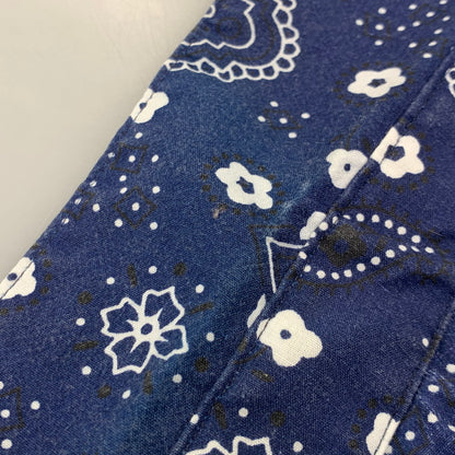 【中古品】【メンズ】 ROCK MOUNT ロックマウント 推定70S-80S USA製 L S WESTERN SHIRT ロングスリーブ ウエスタン シャツ トップス 長袖 145-260712-ya-19-izu サイズ：14.5×32 カラー：ブルー 万代Net店