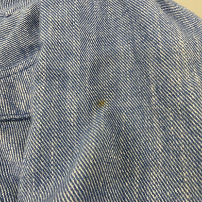 【中古品】【メンズ】 VISVIM ビズビム COTTON WESTERN L/S SHIRT VS0001928 コットン ウエスタン ロングスリーブ シャツ 長袖 140-260712-as-02-izu サイズ：2 カラー：ブルー 万代Net店