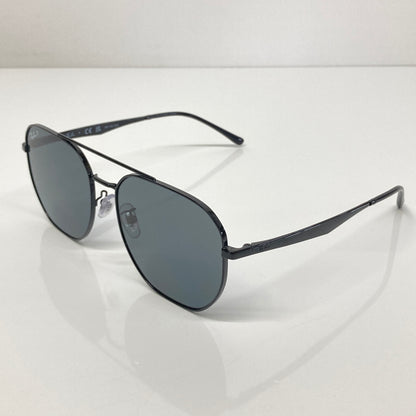 【中古品】【メンズ】 RayｰBan レイバン SUNGLAS RB3724D ダブルブリッジデザイン サングラス アイウェア アクセサリー 203-260804-kk-31-hon サイズ：59ロ18-145 カラー：ブラック 万代Net店