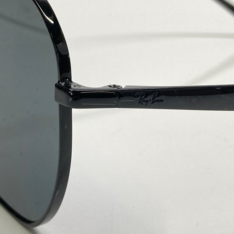 【中古品】【メンズ】 RayｰBan レイバン SUNGLAS RB3724D ダブルブリッジデザイン サングラス アイウェア アクセサリー 203-260804-kk-31-hon サイズ：59ロ18-145 カラー：ブラック 万代Net店