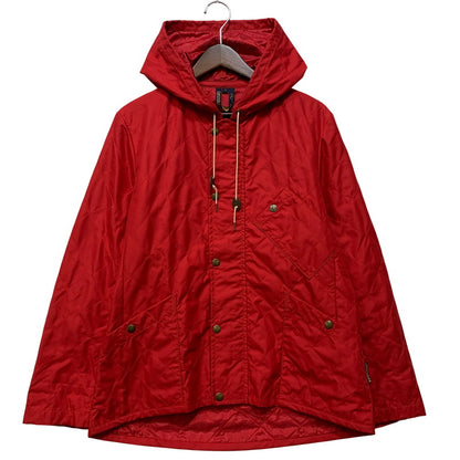 【中古品】【メンズ】 LAVENHAM ラベンハム 14S-W-MF ZIUP QUILTING HOODED JACKET ジップアップ キルティング フーデッド ジャケット アウター 141-260814-cs-20-izu サイズ：36 カラー：レッド 万代Net店
