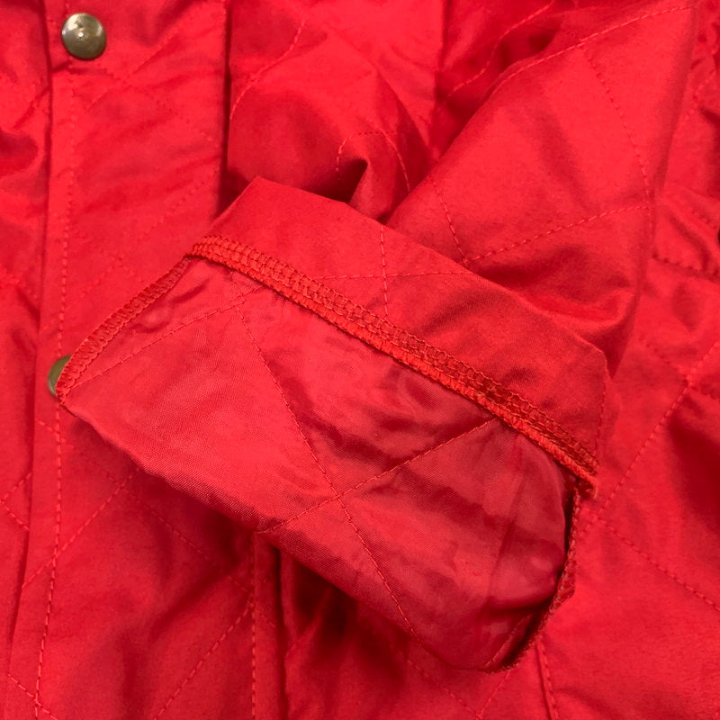 【中古品】【メンズ】 LAVENHAM ラベンハム 14S-W-MF ZIUP QUILTING HOODED JACKET ジップアップ キルティング フーデッド ジャケット アウター 141-260814-cs-20-izu サイズ：36 カラー：レッド 万代Net店