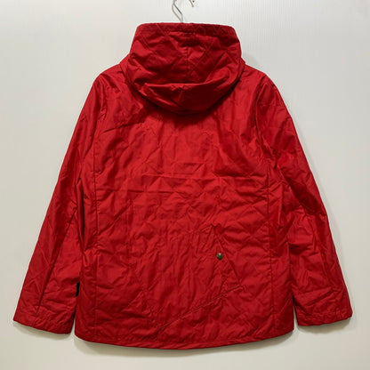 【中古品】【メンズ】 LAVENHAM ラベンハム 14S-W-MF ZIUP QUILTING HOODED JACKET ジップアップ キルティング フーデッド ジャケット アウター 141-260814-cs-20-izu サイズ：36 カラー：レッド 万代Net店