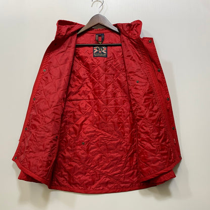 【中古品】【メンズ】 LAVENHAM ラベンハム 14S-W-MF ZIUP QUILTING HOODED JACKET ジップアップ キルティング フーデッド ジャケット アウター 141-260814-cs-20-izu サイズ：36 カラー：レッド 万代Net店