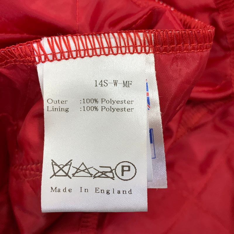 【中古品】【メンズ】 LAVENHAM ラベンハム 14S-W-MF ZIUP QUILTING HOODED JACKET ジップアップ キルティング フーデッド ジャケット アウター 141-260814-cs-20-izu サイズ：36 カラー：レッド 万代Net店