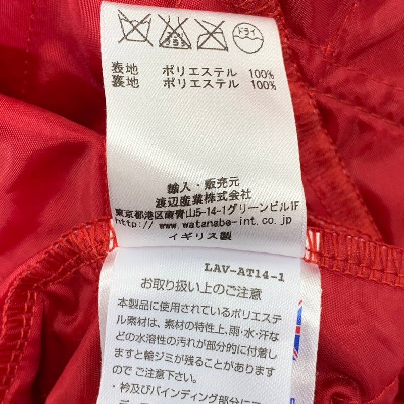 【中古品】【メンズ】 LAVENHAM ラベンハム 14S-W-MF ZIUP QUILTING HOODED JACKET ジップアップ キルティング フーデッド ジャケット アウター 141-260814-cs-20-izu サイズ：36 カラー：レッド 万代Net店