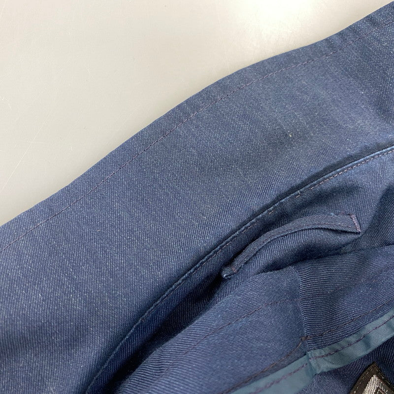 【中古品】【メンズ】 CHRISTIAN DIOR MONSIEUR クリスチャンディオール ムッシュ DOUBLE-BREAST TRENCH COAT ダブルブレスト トレンチコート 146-260719-as-09-izu サイズ：44R カラー：ネイビー 万代Net店