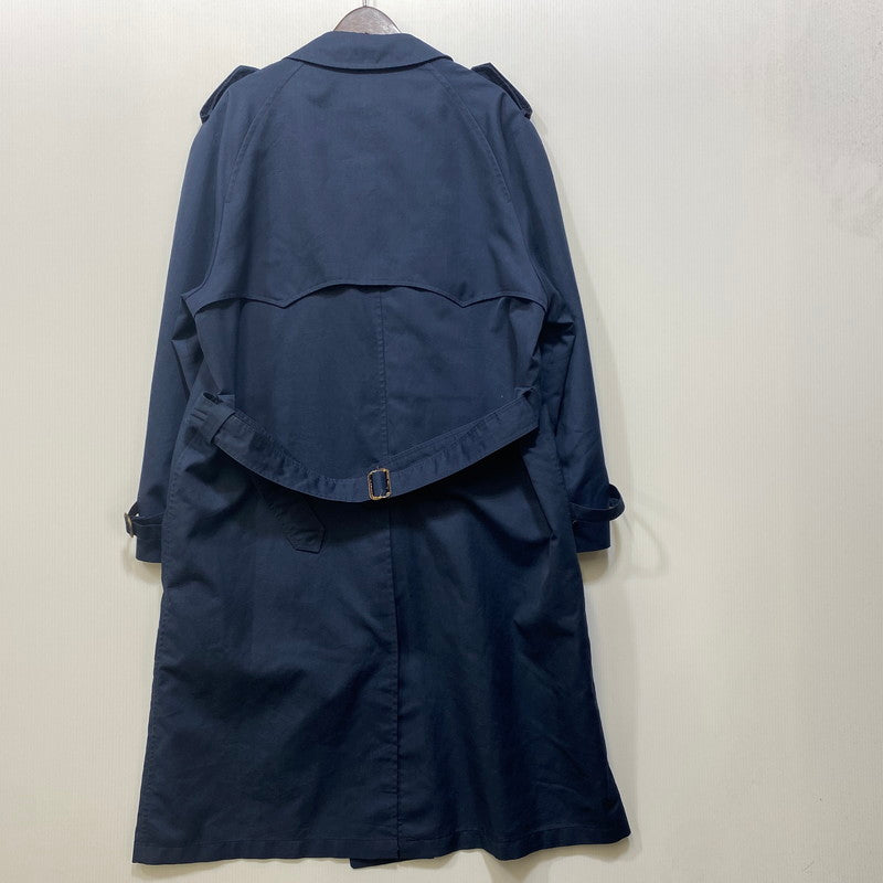 【中古品】【メンズ】 CHRISTIAN DIOR MONSIEUR クリスチャンディオール ムッシュ DOUBLE-BREAST TRENCH COAT ダブルブレスト トレンチコート 146-260719-as-09-izu サイズ：44R カラー：ネイビー 万代Net店