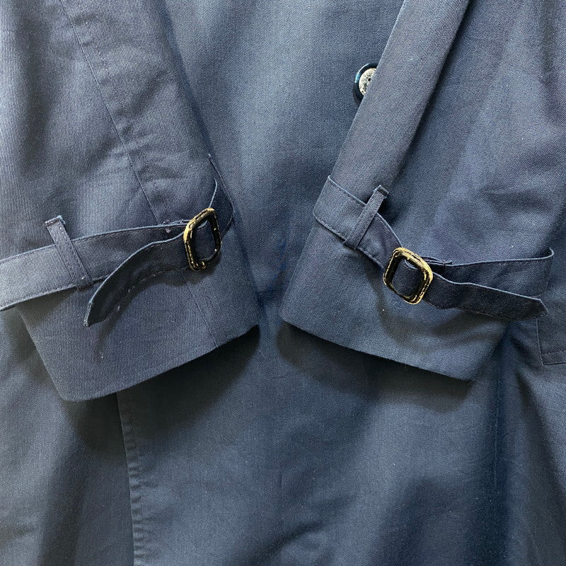 【中古品】【メンズ】 CHRISTIAN DIOR MONSIEUR クリスチャンディオール ムッシュ DOUBLE-BREAST TRENCH COAT ダブルブレスト トレンチコート 146-260719-as-09-izu サイズ：44R カラー：ネイビー 万代Net店