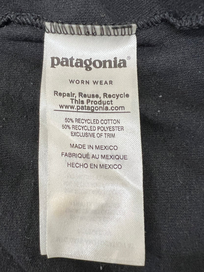 【中古品】【メンズ】 patagonia パタゴニア Long-Sleeved P-6 Logo Responsibili-Tee STY39161 ロングスリーブ P-6 ロゴ レスポンシビリティー トップス 144-260808-SH-17-hon サイズ：L カラー：ブラック 万代Net店