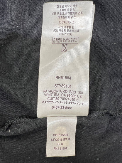 【中古品】【メンズ】 patagonia パタゴニア Long-Sleeved P-6 Logo Responsibili-Tee STY39161 ロングスリーブ P-6 ロゴ レスポンシビリティー トップス 144-260808-SH-17-hon サイズ：L カラー：ブラック 万代Net店
