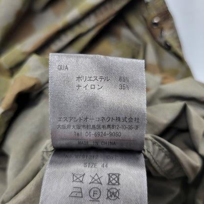 【中古品】【メンズ】 M.I.D.A. ミダ CAMO ANORAK OVER DYE M191212 カモ アノラック オーバーダイ ジャケット 141-260809-as-14-izu サイズ：44 カラー：マルチカラー 万代Net店