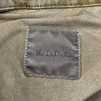 【中古品】【メンズ】 M.I.D.A ミダ M191212 CAMO ANORAK OVER DYE カモ アノラック オーバー ダイ アウターアウター 141-260812-cs-10-izu サイズ：44 カラー：マルチ 万代Net店