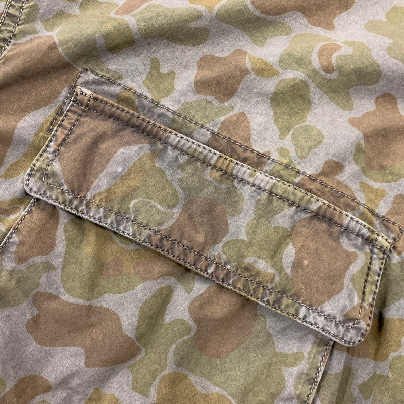 【中古美品】【メンズ】 M.I.D.A. ミダ M191212 CAMO ANORAK OVER DYE カモ アノラック オーバーダイ アウター 141-260809-ya-14-izu サイズ：44 カラー：マルチ 万代Net店