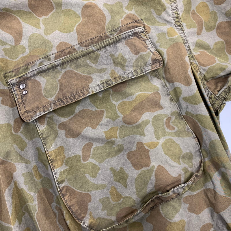 【中古美品】【メンズ】 M.I.D.A. ミダ M191212 CAMO ANORAK OVER DYE カモ アノラック オーバーダイ アウター 141-260809-ya-14-izu サイズ：44 カラー：マルチ 万代Net店
