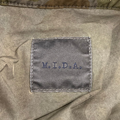 【中古美品】【メンズ】 M.I.D.A. ミダ M191212 CAMO ANORAK OVER DYE カモ アノラック オーバーダイ アウター 141-260809-ya-14-izu サイズ：44 カラー：マルチ 万代Net店