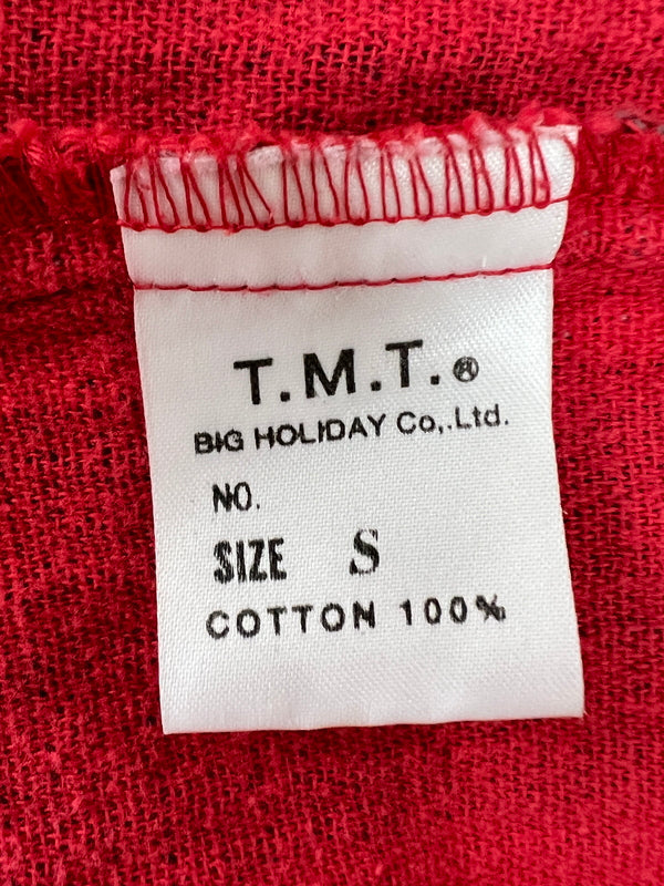 【中古品】【メンズ】 TMT ティーエムティー L/S HEAVY FLANNEL CHECK SHIRT ロングスリーブ ヘビーフランネルチェックシャツ 長袖 トップス 140-260803-kk-27-hon カラー：レッド 万代Net店