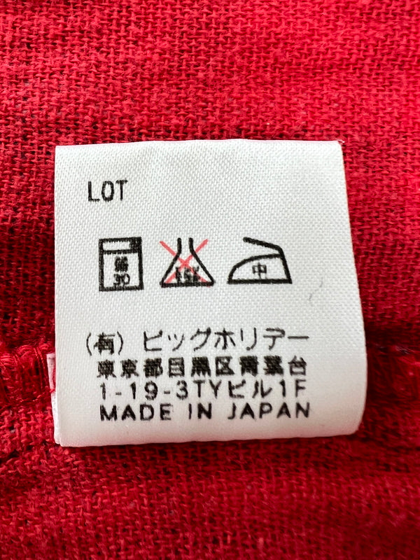 【中古品】【メンズ】 TMT ティーエムティー L/S HEAVY FLANNEL CHECK SHIRT ロングスリーブ ヘビーフランネルチェックシャツ 長袖 トップス 140-260803-kk-27-hon カラー：レッド 万代Net店