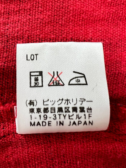【中古品】【メンズ】 TMT ティーエムティー L/S HEAVY FLANNEL CHECK SHIRT ロングスリーブ ヘビーフランネルチェックシャツ 長袖 トップス 140-260803-kk-27-hon カラー：レッド 万代Net店