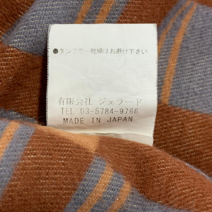 【中古品】【メンズ】 JOHN GLUCKOW ジョングラッコー LOT JG-22 THE HEATER ザ ヒーター HEAVY FLANNEL LS SHIRT ヘビー フランネル ロングスリーブ シャツ トップス 長袖 145-260717-cs-11-izu サイズ：不明 カラー：ブラウン 万代Net店