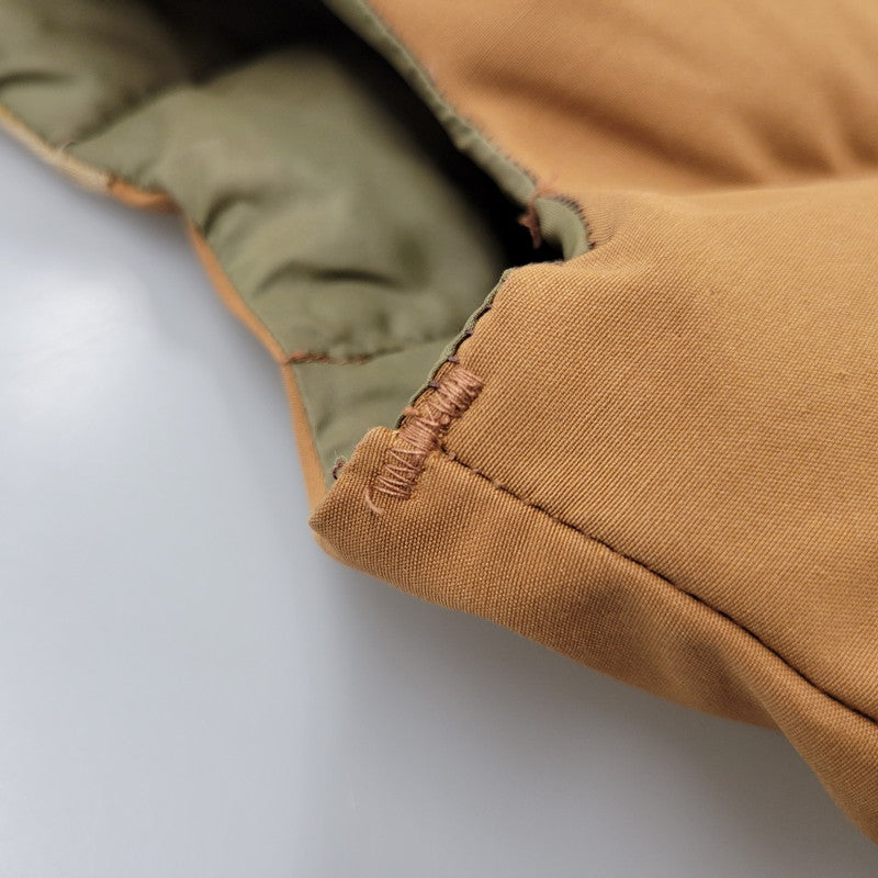 【中古品】【メンズ】 BRANDON COLORADO USA製 DOWN VEST ダウン ベスト アウター 146-260816-kh-04-izu サイズ：S カラー：ブラウン×ベージュ 万代Net店