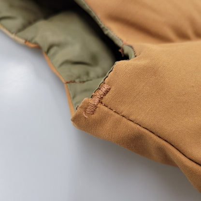 【中古品】【メンズ】 BRANDON COLORADO USA製 DOWN VEST ダウン ベスト アウター 146-260816-kh-04-izu サイズ：S カラー：ブラウン×ベージュ 万代Net店