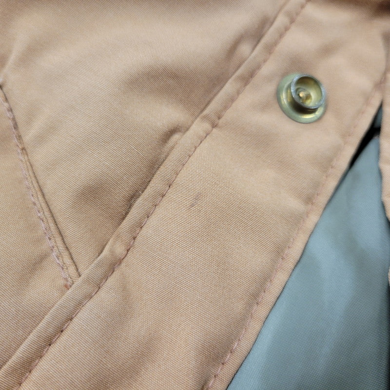 【中古品】【メンズ】 BRANDON COLORADO USA製 DOWN VEST ダウン ベスト アウター 146-260816-kh-04-izu サイズ：S カラー：ブラウン×ベージュ 万代Net店