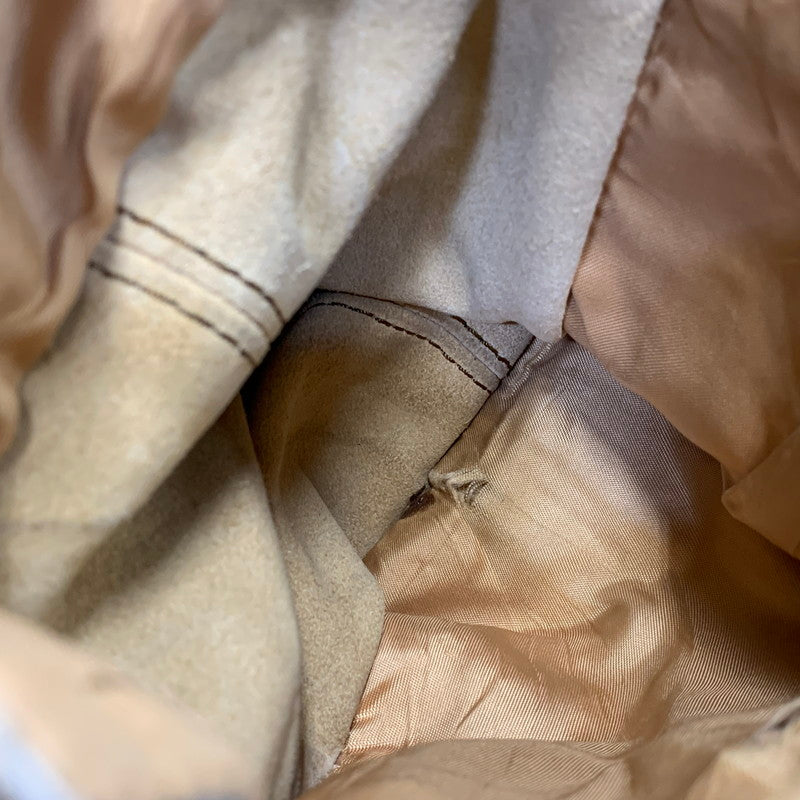【現状渡し品】【メンズ】 PIONEER WEAR パイオニアウエアー SUEDE LEATHER BOA JACKET スエードレザー ボアジャケット 勲章タグ 146-260822-as-07-izu サイズ：38 カラー：ベージュ 万代Net店