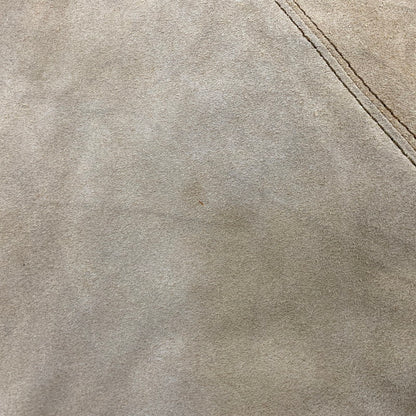 【現状渡し品】【メンズ】 PIONEER WEAR パイオニアウエアー SUEDE LEATHER BOA JACKET スエードレザー ボアジャケット 勲章タグ 146-260822-as-07-izu サイズ：38 カラー：ベージュ 万代Net店