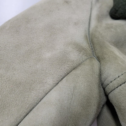 【中古品】【メンズ】 CANTERBURY カンタベリー DOUBLE FACE SHEARLING LEATHER SUEDE MOUTON DUFFEL COAT ダブルフェイス シェアリング レザー スエード マウンテンダッフルコート 146-260718-as-13-izu サイズ：14 カラー：グリーン 万代Net店