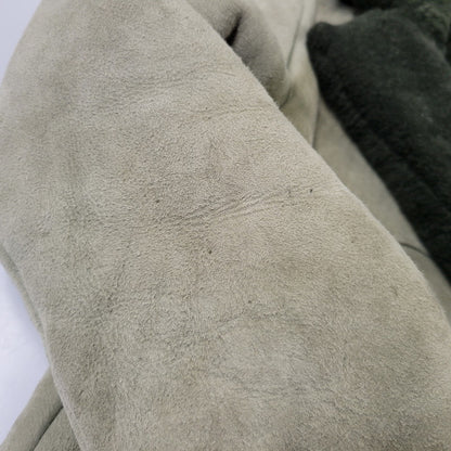 【中古品】【メンズ】 CANTERBURY カンタベリー DOUBLE FACE SHEARLING LEATHER SUEDE MOUTON DUFFEL COAT ダブルフェイス シェアリング レザー スエード マウンテンダッフルコート 146-260718-as-13-izu サイズ：14 カラー：グリーン 万代Net店