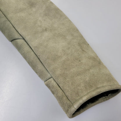 【中古品】【メンズ】 CANTERBURY カンタベリー DOUBLE FACE SHEARLING LEATHER SUEDE MOUTON DUFFEL COAT ダブルフェイス シェアリング レザー スエード マウンテンダッフルコート 146-260718-as-13-izu サイズ：14 カラー：グリーン 万代Net店