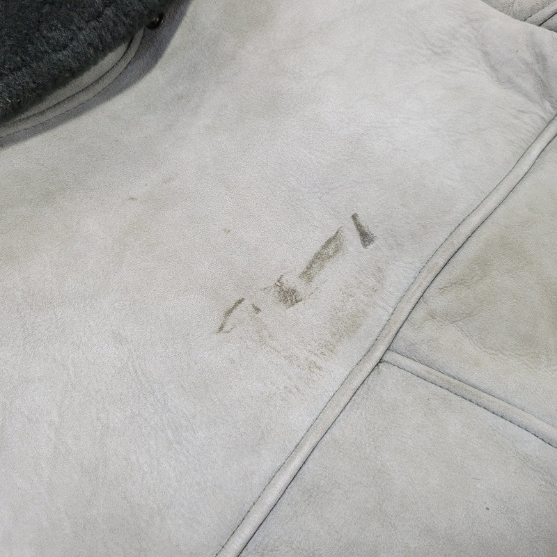 【中古品】【メンズ】 CANTERBURY カンタベリー DOUBLE FACE SHEARLING LEATHER SUEDE MOUTON DUFFEL COAT ダブルフェイス シェアリング レザー スエード マウンテンダッフルコート 146-260718-as-13-izu サイズ：14 カラー：グリーン 万代Net店