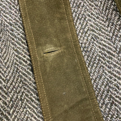 【中古品】【メンズ】 BELL MAXIM ベルマキシム 616 切替 SUEDE WOOL JACKET スウェード ウール ジャケット アウター 146-260905-cs-21-izu サイズ：M カラー：カーキ 万代Net店