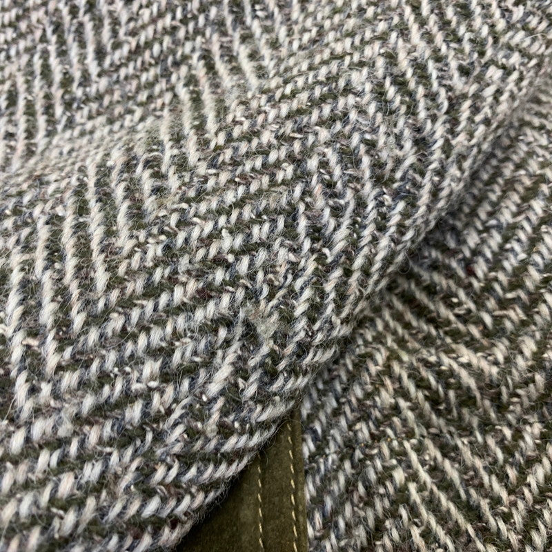【中古品】【メンズ】 BELL MAXIM ベルマキシム 616 切替 SUEDE WOOL JACKET スウェード ウール ジャケット アウター 146-260905-cs-21-izu サイズ：M カラー：カーキ 万代Net店