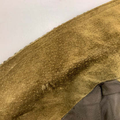 【中古品】【メンズ】 BELL MAXIM ベルマキシム 616 切替 SUEDE WOOL JACKET スウェード ウール ジャケット アウター 146-260905-cs-21-izu サイズ：M カラー：カーキ 万代Net店