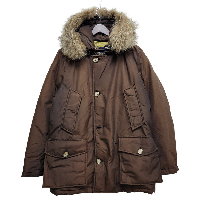 【現状渡し品】【メンズ】 WOOLRICH ウールリッチ ARCTIC PARKA 1302045 アークティックパーカ ジャケット 144-260903-as-30-izu サイズ：L カラー：ブラウン系 万代Net店