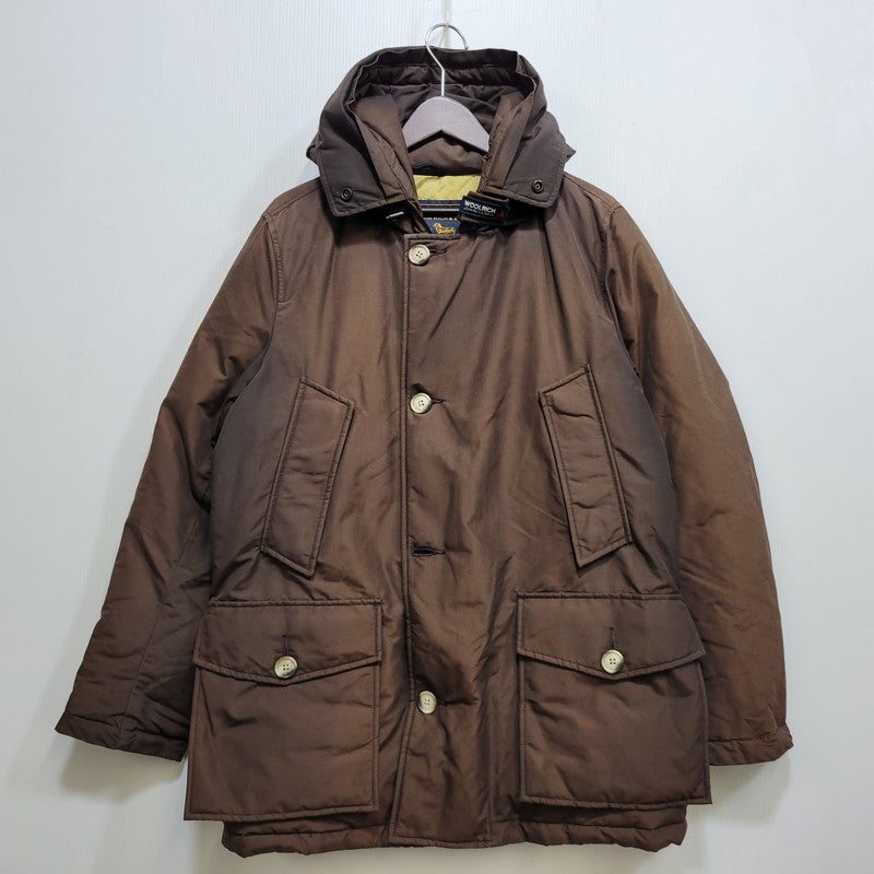 【現状渡し品】【メンズ】 WOOLRICH ウールリッチ ARCTIC PARKA 1302045 アークティックパーカ ジャケット 144-260903-as-30-izu サイズ：L カラー：ブラウン系 万代Net店