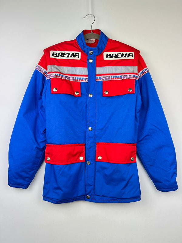 【中古品】【メンズ】 BREMA ブレマ 70's MOTORCYCLE JACKET VINTAGE 70年代 モーターサイクルジャケット アウター ヴィンテージ 146-260815-kk-08-hon サイズ：表記無し 下記参照 カラー：レッド/ブルー 万代Net店