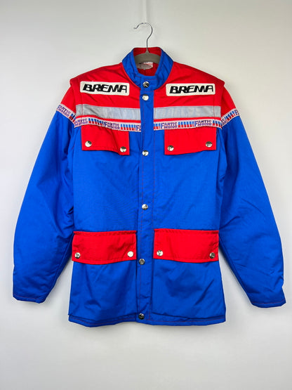 【中古品】【メンズ】 BREMA ブレマ 70's MOTORCYCLE JACKET VINTAGE 70年代 モーターサイクルジャケット アウター ヴィンテージ 146-260815-kk-08-hon サイズ：表記無し 下記参照 カラー：レッド/ブルー 万代Net店