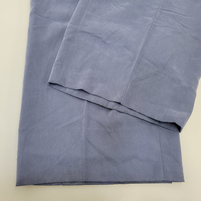 【中古品】【メンズ】 CHRISTIAN DIOR MONSIEUR クリスチャン ディオール ムッシュ 2-TUCK LINEN PANTS 2タック リネンパンツ 157-260718-as-31-izu サイズ：82 カラー：ブルー 万代Net店