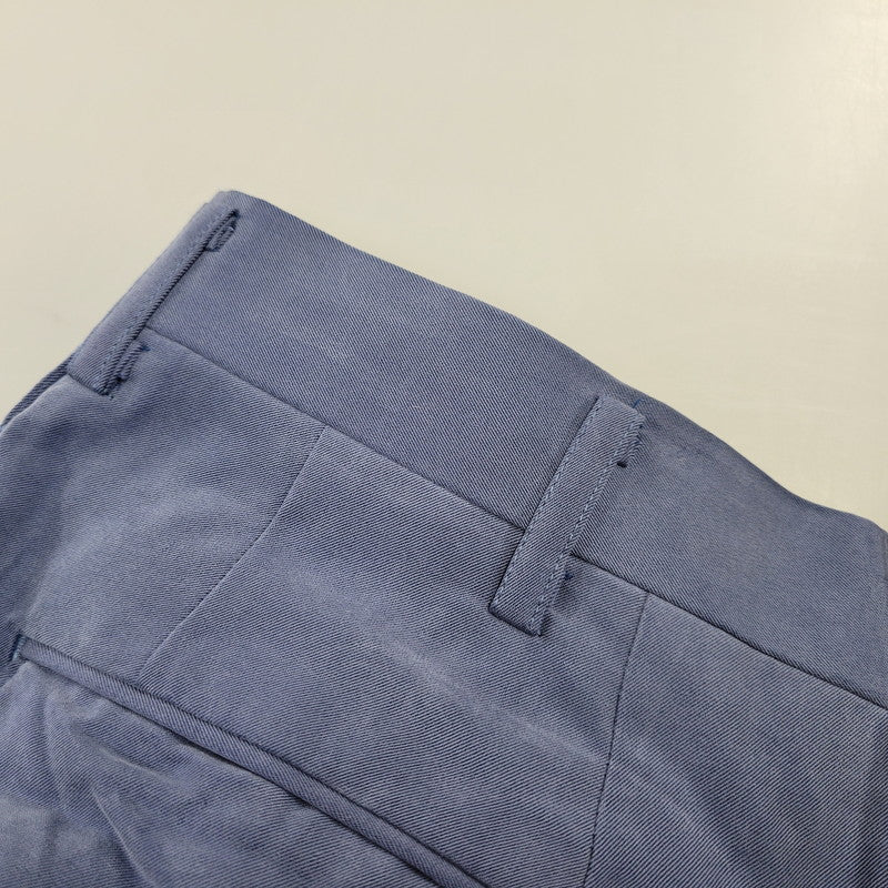 【中古品】【メンズ】 CHRISTIAN DIOR MONSIEUR クリスチャン ディオール ムッシュ 2-TUCK LINEN PANTS 2タック リネンパンツ 157-260718-as-31-izu サイズ：82 カラー：ブルー 万代Net店