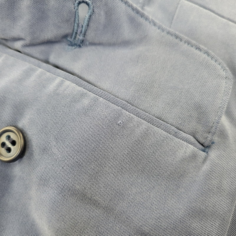 【中古品】【メンズ】 CHRISTIAN DIOR MONSIEUR クリスチャン ディオール ムッシュ 2-TUCK LINEN PANTS 2タック リネンパンツ 157-260718-as-31-izu サイズ：82 カラー：ブルー 万代Net店