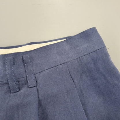 【中古品】【メンズ】 CHRISTIAN DIOR MONSIEUR クリスチャン ディオール ムッシュ 2-TUCK LINEN PANTS 2タック リネンパンツ 157-260718-as-31-izu サイズ：82 カラー：ブルー 万代Net店
